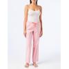 imageAmazon Essentials Womens Poplin Pajama Pants with Drawstring Elastic WaistLight Pink Gingham