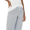 imageAmazon Essentials Womens Poplin Pajama Pants with Drawstring Elastic WaistPink Ditsy Floral