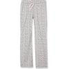 imageAmazon Essentials Womens Poplin Pajama Pants with Drawstring Elastic WaistWhite Floral