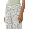 imageAmazon Essentials Womens Poplin Pajama Pants with Drawstring Elastic WaistWhite Floral