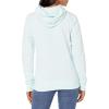 imageAmazon Essentials Womens RegularFit Brushed Back Fleece Pullover Hoodie Available in Plus SizeAqua Blue