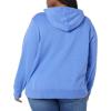 imageAmazon Essentials Womens RegularFit Brushed Back Fleece Pullover Hoodie Available in Plus SizeBlue Heather