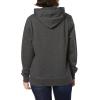 imageAmazon Essentials Womens RegularFit Brushed Back Fleece Pullover Hoodie Available in Plus SizeCharcoal Heather