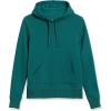 imageAmazon Essentials Womens RegularFit Brushed Back Fleece Pullover Hoodie Available in Plus SizeDark Green