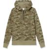 imageAmazon Essentials Womens RegularFit Brushed Back Fleece Pullover Hoodie Available in Plus SizeGreen Camo
