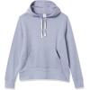 imageAmazon Essentials Womens RegularFit Brushed Back Fleece Pullover Hoodie Available in Plus SizeIndigo Blue Heather
