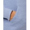 imageAmazon Essentials Womens RegularFit Brushed Back Fleece Pullover Hoodie Available in Plus SizeIndigo Blue Heather