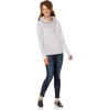imageAmazon Essentials Womens RegularFit Brushed Back Fleece Pullover Hoodie Available in Plus SizeLight Grey Heather