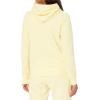 imageAmazon Essentials Womens RegularFit Brushed Back Fleece Pullover Hoodie Available in Plus SizeLight Yellow