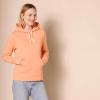 imageAmazon Essentials Womens RegularFit Brushed Back Fleece Pullover Hoodie Available in Plus SizeMelon Orange