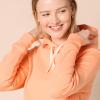 imageAmazon Essentials Womens RegularFit Brushed Back Fleece Pullover Hoodie Available in Plus SizeMelon Orange