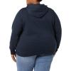 imageAmazon Essentials Womens RegularFit Brushed Back Fleece Pullover Hoodie Available in Plus SizeNavy