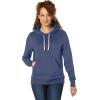 imageAmazon Essentials Womens RegularFit Brushed Back Fleece Pullover Hoodie Available in Plus SizeNavy Heather