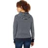 imageAmazon Essentials Womens RegularFit Brushed Back Fleece Pullover Hoodie Available in Plus SizeNavy Stripe