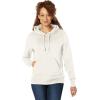 imageAmazon Essentials Womens RegularFit Brushed Back Fleece Pullover Hoodie Available in Plus SizeOatmeal Heather