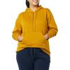 imageAmazon Essentials Womens RegularFit Brushed Back Fleece Pullover Hoodie Available in Plus SizeTobacco Brown