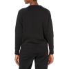 imageAmazon Essentials Womens RelaxedFit Crewneck Pullover LongSleeve SweatshirtBlack