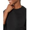 imageAmazon Essentials Womens RelaxedFit Crewneck Pullover LongSleeve SweatshirtBlack