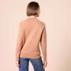 imageAmazon Essentials Womens RelaxedFit Crewneck Pullover LongSleeve SweatshirtLight Brown
