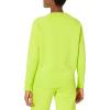 imageAmazon Essentials Womens RelaxedFit Crewneck Pullover LongSleeve SweatshirtLime Green