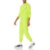 imageAmazon Essentials Womens RelaxedFit Crewneck Pullover LongSleeve SweatshirtLime Green