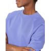 imageAmazon Essentials Womens RelaxedFit Crewneck Pullover LongSleeve SweatshirtPurple Blue