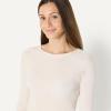imageAmazon Essentials Womens SlimFit Cotton Waffle Knit LongSleeve Thermal Pajama SetNatural