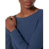 imageAmazon Essentials Womens SlimFit Cotton Waffle Knit LongSleeve Thermal Pajama SetNavy