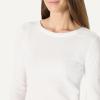 imageAmazon Essentials Womens SlimFit Cotton Waffle Knit LongSleeve Thermal Pajama SetWhite
