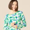 imageAmazon Essentials Womens SnugFit Cotton Sleepwear Pajama Set Available in Plus SizeEmerald GreenIvory  Holiday Bear Camo