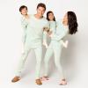 imageAmazon Essentials Womens SnugFit Cotton Sleepwear Pajama Set Available in Plus SizeMint Green  Forest Animals
