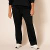 imageAmazon Essentials Womens Straight Leg Fleece Sweatpants with Drawstring Available in Plus SizeBlack