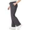 imageAmazon Essentials Womens Straight Leg Fleece Sweatpants with Drawstring Available in Plus SizeCharcoal Heather