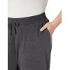 imageAmazon Essentials Womens Straight Leg Fleece Sweatpants with Drawstring Available in Plus SizeCharcoal Heather