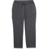 imageAmazon Essentials Womens Straight Leg Fleece Sweatpants with Drawstring Available in Plus SizeCharcoal Heather