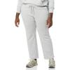 imageAmazon Essentials Womens Straight Leg Fleece Sweatpants with Drawstring Available in Plus SizeGrey Heather