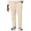 imageAmazon Essentials Womens Straight Leg Fleece Sweatpants with Drawstring Available in Plus SizeLight Beige