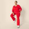 imageAmazon Essentials Womens Straight Leg Fleece Sweatpants with Drawstring Available in Plus SizeRed