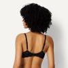 imageAmazon Essentials Womens Stretch Galloon Lace Lined Wired Deep Plunge BraBlack