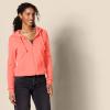 imageAmazon Essentials womens Fleece FullZip Hoodie Available in Plus SizeCoral Pink