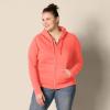 imageAmazon Essentials womens Fleece FullZip Hoodie Available in Plus SizeCoral Pink