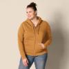 imageAmazon Essentials womens Fleece FullZip Hoodie Available in Plus SizeDark Camel