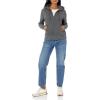 imageAmazon Essentials womens Fleece FullZip Hoodie Available in Plus SizeDark Grey Heather