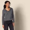 imageAmazon Essentials womens Fleece FullZip Hoodie Available in Plus SizeDark Grey Heather