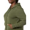 imageAmazon Essentials womens Fleece FullZip Hoodie Available in Plus SizeDark Olive