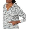 imageAmazon Essentials womens Fleece FullZip Hoodie Available in Plus SizeGrey Camo