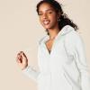 imageAmazon Essentials womens Fleece FullZip Hoodie Available in Plus SizeIvory