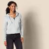 imageAmazon Essentials womens Fleece FullZip Hoodie Available in Plus SizeLight Grey Heather