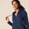 imageAmazon Essentials womens Fleece FullZip Hoodie Available in Plus SizeNavy Heather