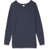 imageAmazon Essentials womens OpenNeck LooseFit Fleece Tunic SweatshirtNavy Heather